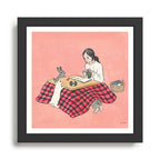 Aren't you forgetting anything? I'm hungry. Framed Art Print Gallery Image 1