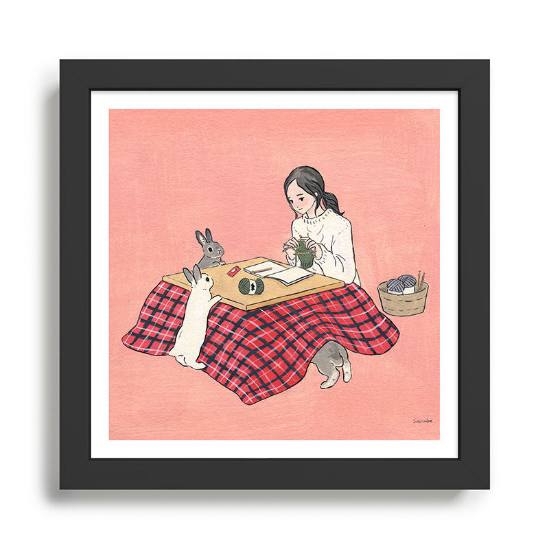 Aren't you forgetting anything? I'm hungry. Framed Art Print Gallery Image 1