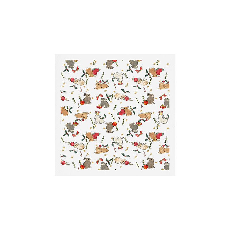 Bunnies and gifts Art Print Gallery Image 1