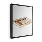 Bunny-colored paint Framed Canvas Print Gallery Image 2
