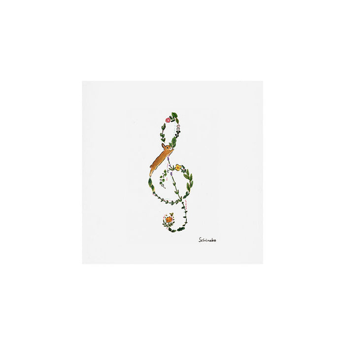 G clef Art Print Gallery Image 1