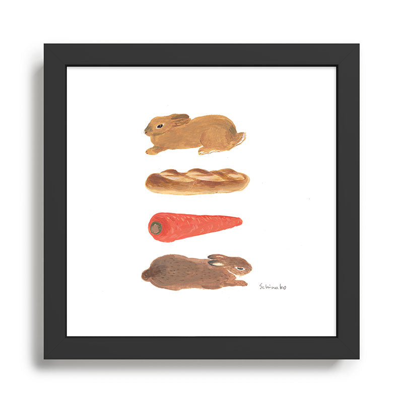 hyphen Framed Art Print Gallery Image 1