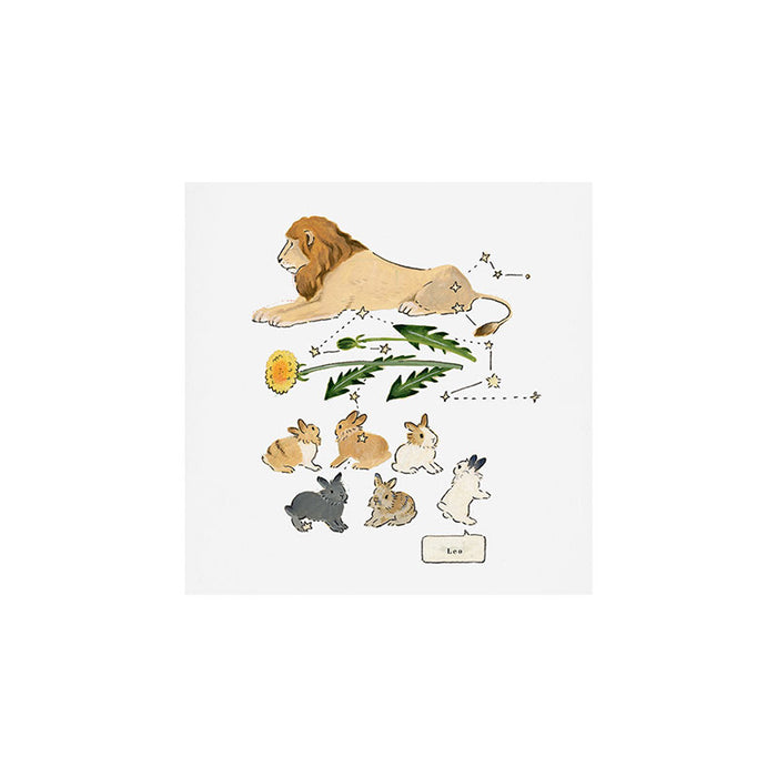 Leo and the rabbits Art Print Gallery Image 1