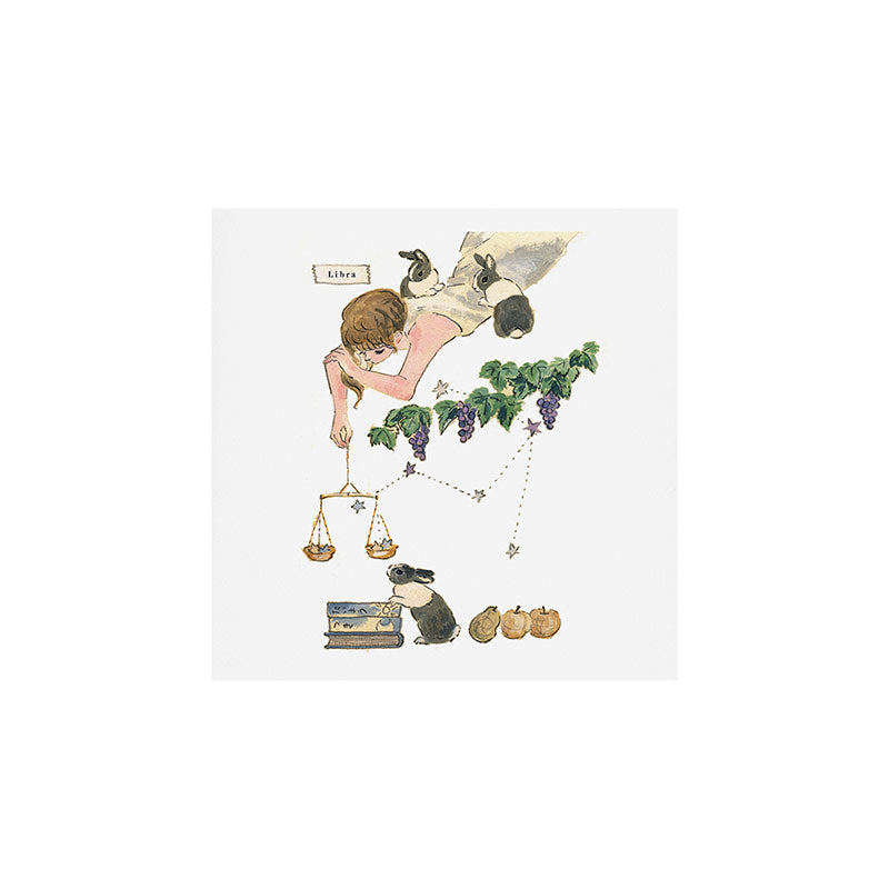 Libra and the rabbits Art Print Gallery Image 1