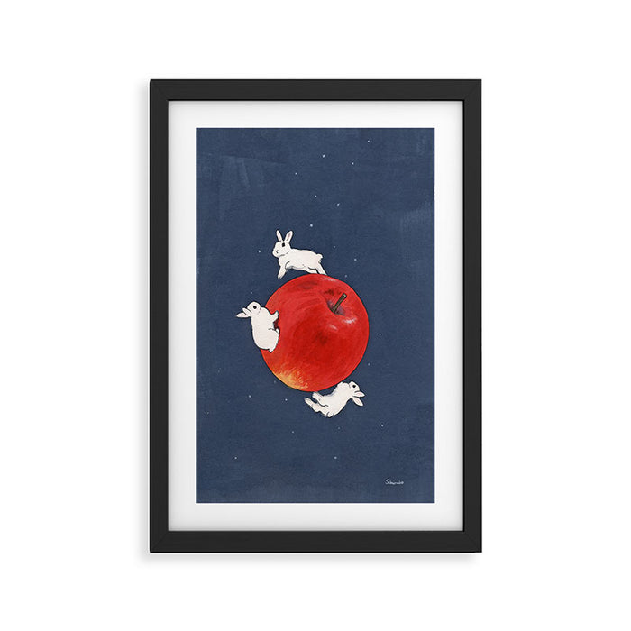 Planet Apple Framed Art Print Gallery Image 1