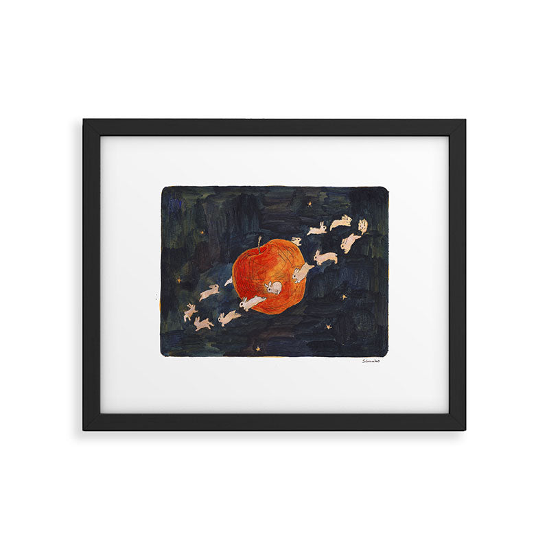 Saturn's rings Framed Art Print Gallery Image 5
