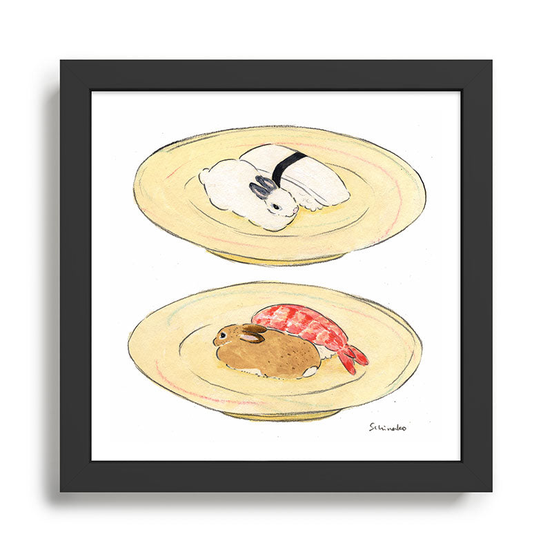 SUSHI Framed Art Print Gallery Image 1