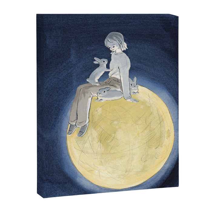 The light of the full moon Canvas Print Gallery Image 1