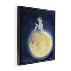 The light of the full moon Framed Canvas Print Gallery Image 2