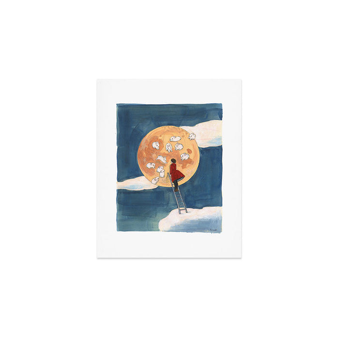 To meet my friends Art Print Gallery Image 1