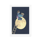 To The Moon Art Print Gallery Image 1
