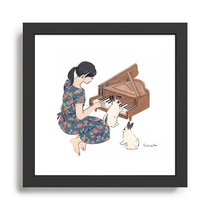 Toy Piano Duet Framed Art Print Gallery Image 1