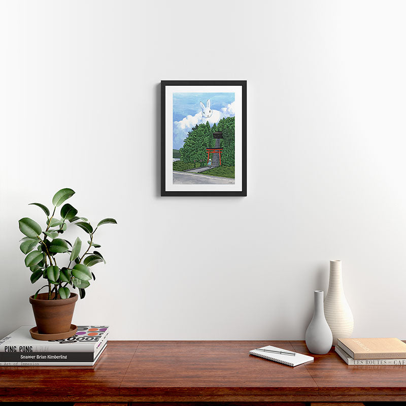 watching always Framed Art Print Gallery Image 2