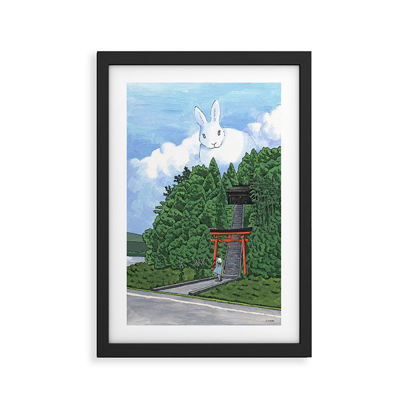 watching always Framed Art Print Gallery Image 2