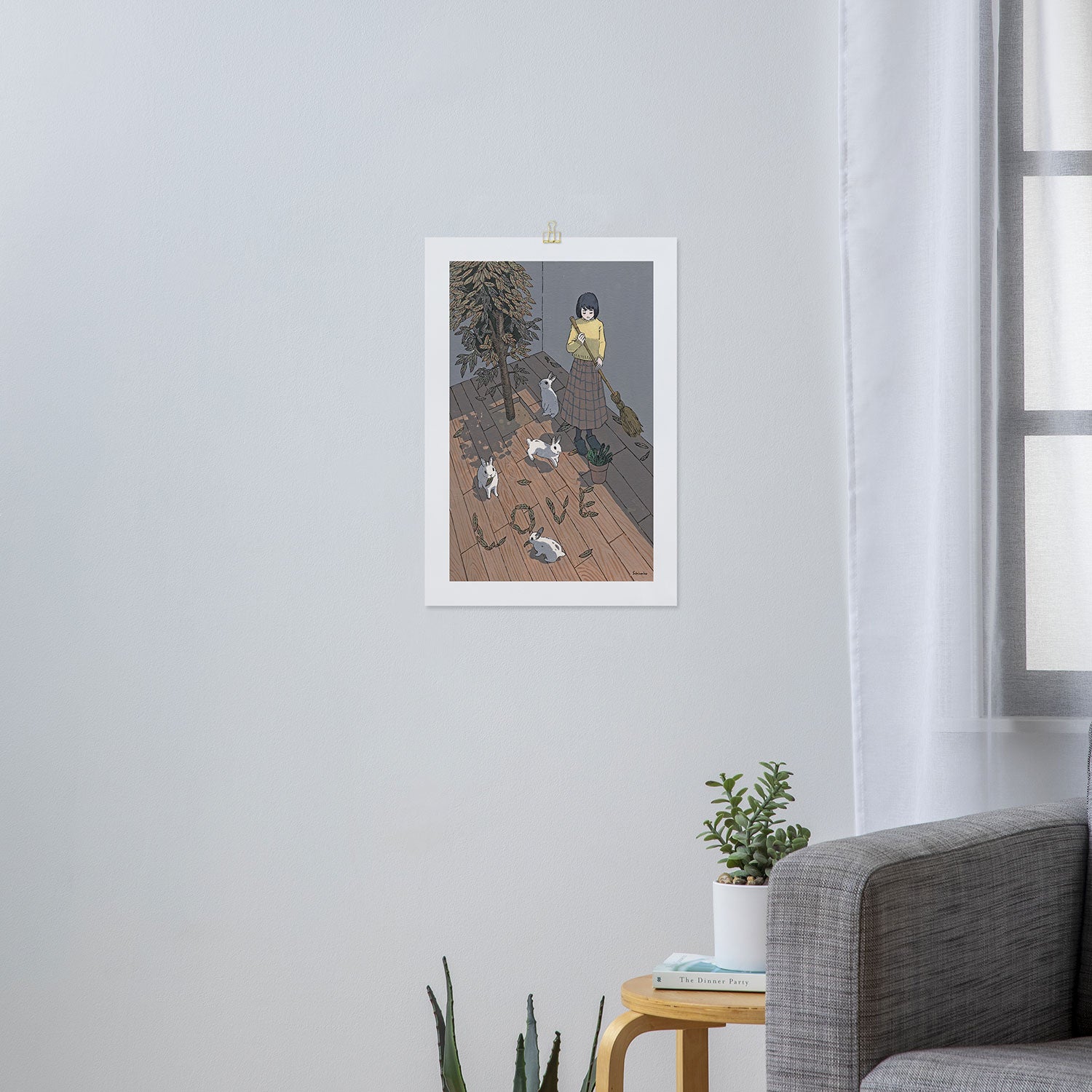 Wood deck Art Print Gallery Image 3