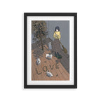Wood deck Framed Art Print Gallery Image 2