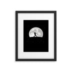 Baseball Moon Framed Art Print Gallery Image 6