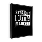 Straight Outta Madison Framed Canvas Print Gallery Image 2