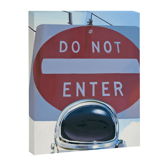 Do Not Enter Canvas Print Gallery Image 1