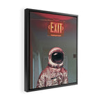 Exit Framed Canvas Print Gallery Image 2