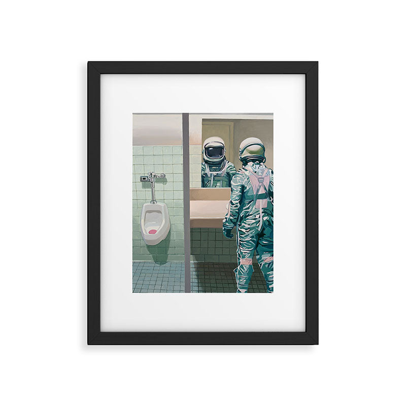Mens Room Framed Art Print Gallery Image 5