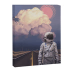 Orange Cloud Canvas Print Gallery Image 6