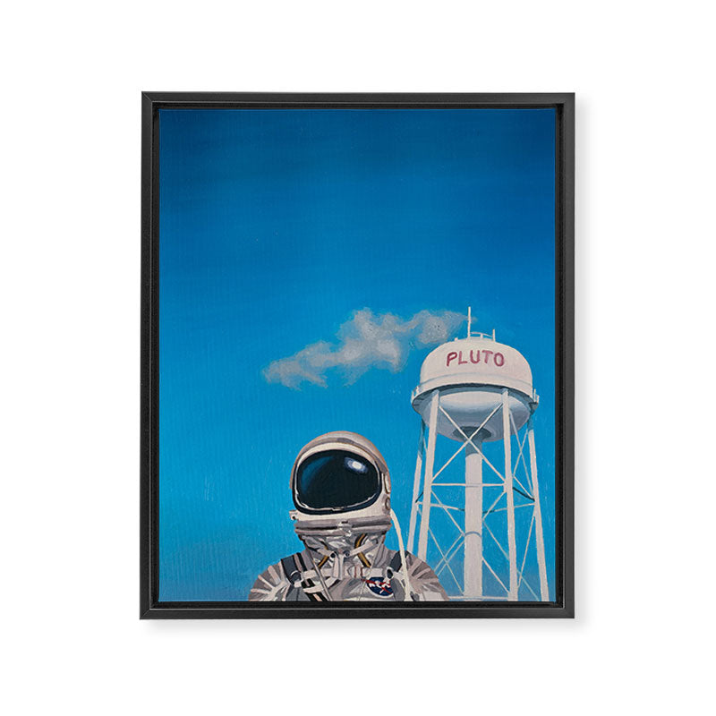 Pluto Framed Canvas Print Gallery Image 6
