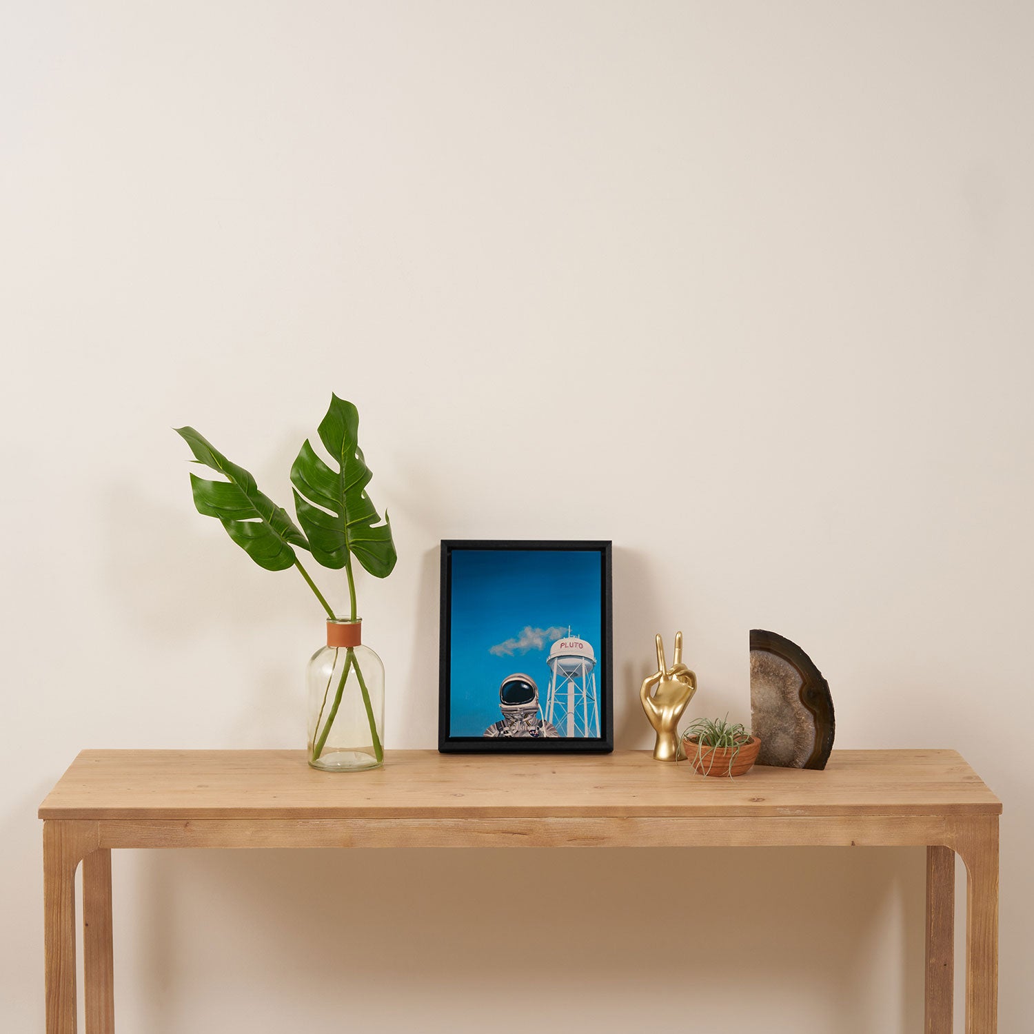 Pluto Framed Canvas Print Gallery Image 4