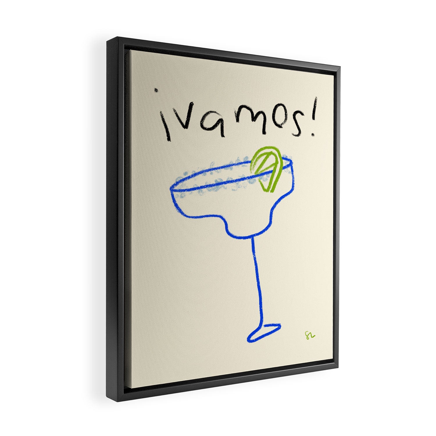 Pass the Salt Framed Canvas Print Gallery Image 2