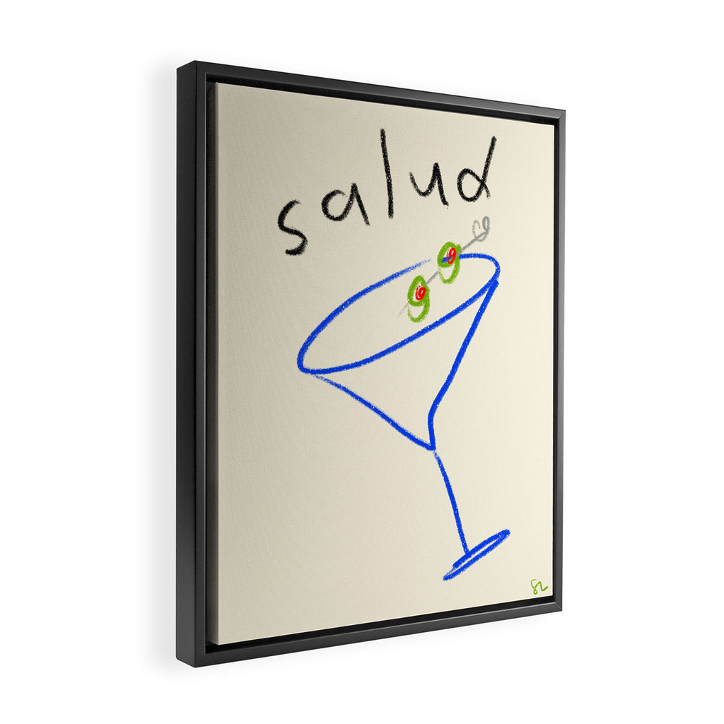 Tini Time Framed Canvas Print Gallery Image 2