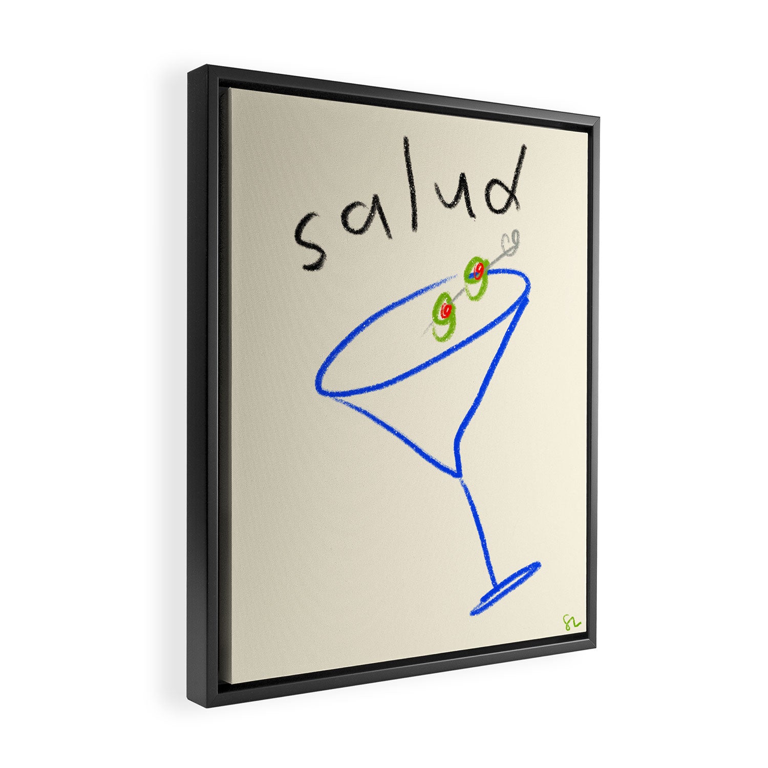 Tini Time Framed Canvas Print Gallery Image 2