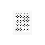 Black and White Swiss Cross Pattern Art Print Gallery Image 1