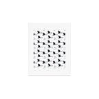 Flying Elegant Swan Pattern Art Print Gallery Image 1