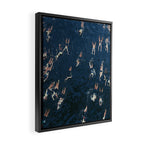 Swim swim Framed Canvas Print Gallery Image 2
