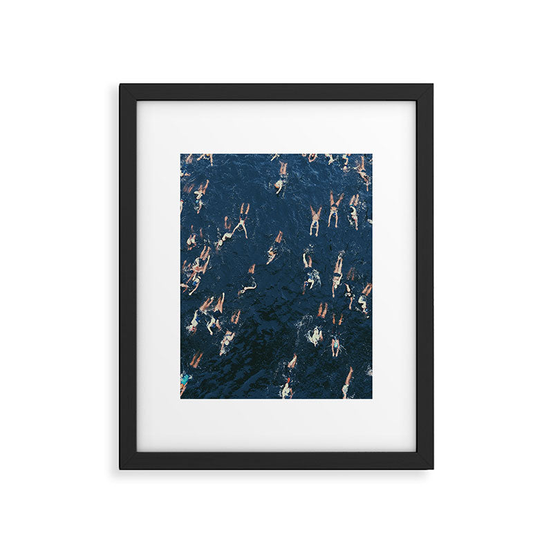 Swim swim Framed Art Print Gallery Image 5
