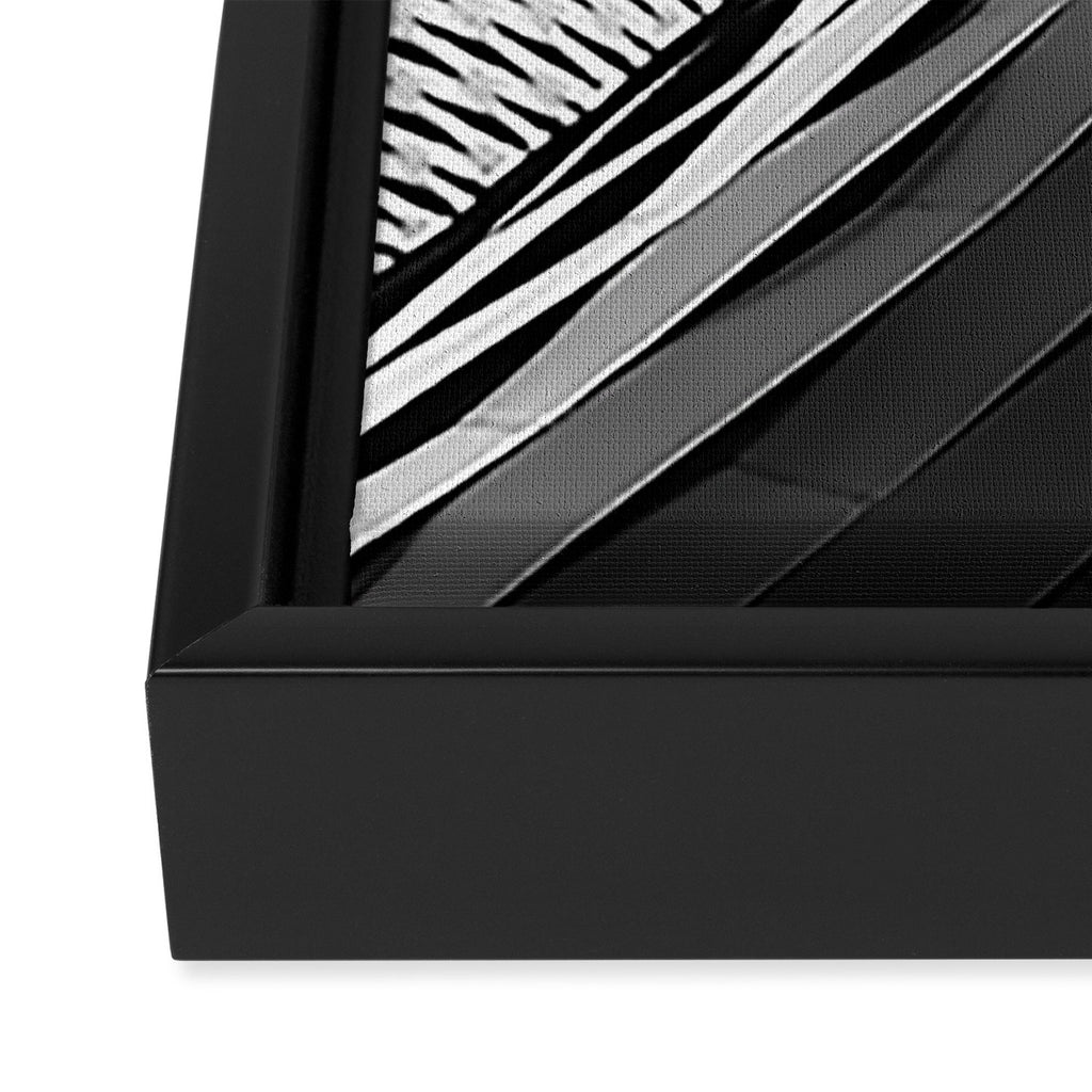 architecture black white Framed Canvas Print Gallery Image 3