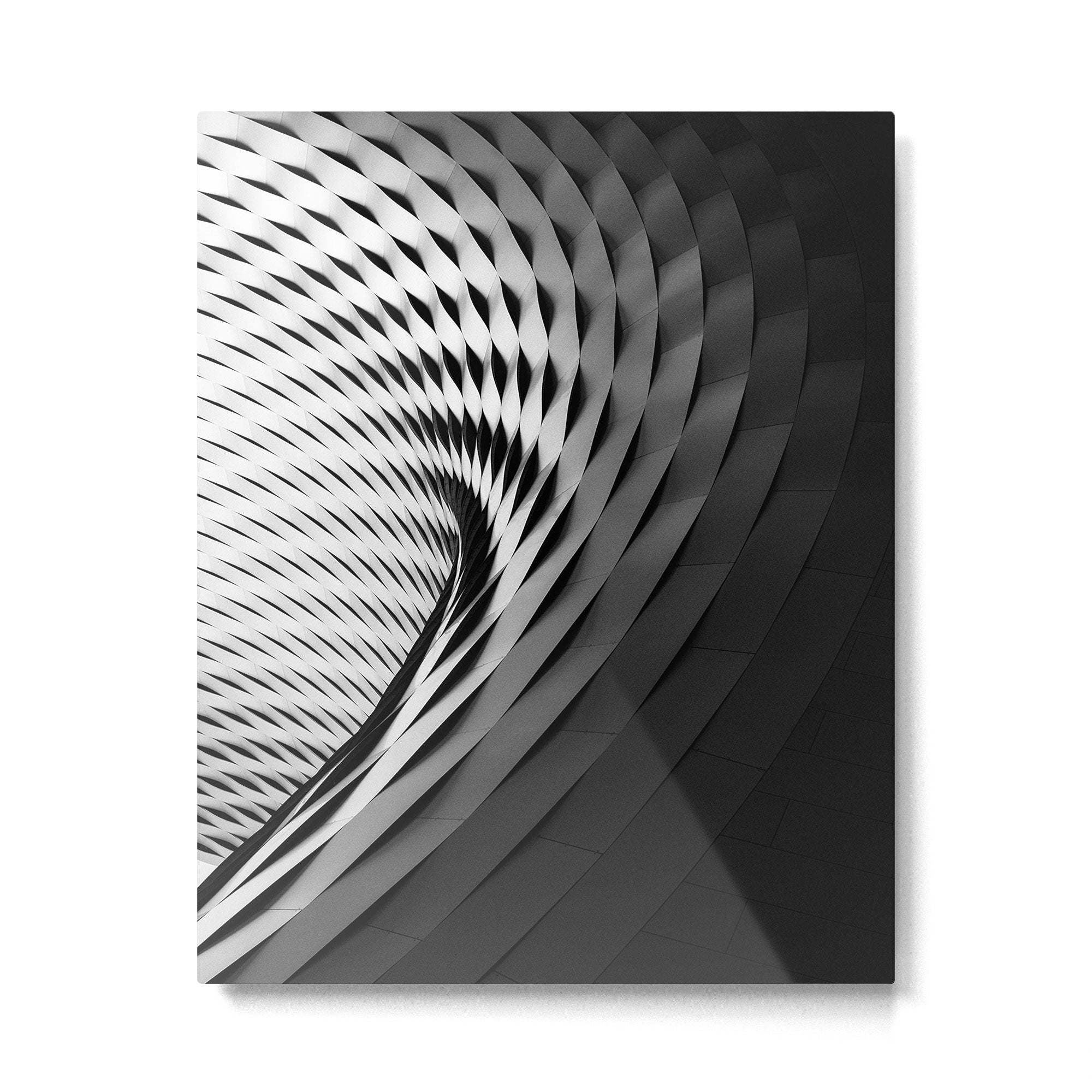 architecture black white Metal Print Gallery Image 6