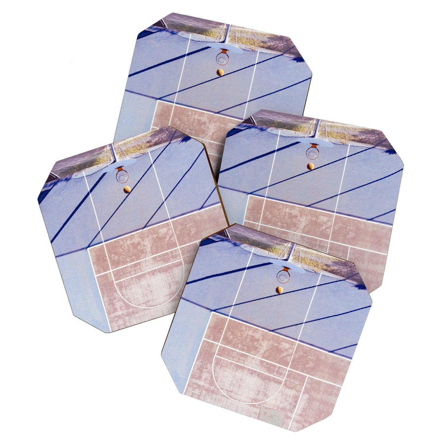 basketball court 3 Coaster Gallery Image 1