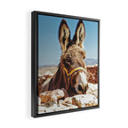 Donkey photo Framed Canvas Print Gallery Image 2