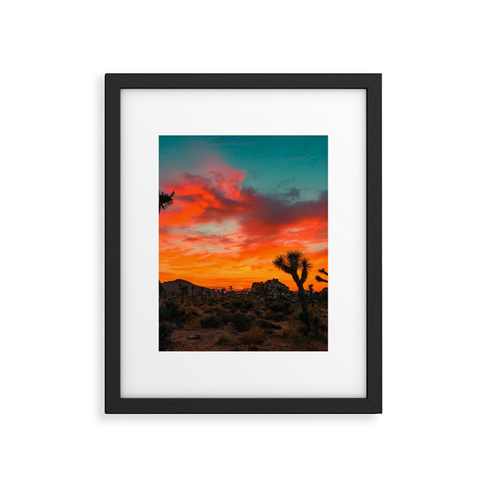 Joshua Tree Parc National Framed Art Print Gallery Image 1