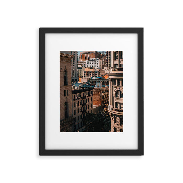 San Francisco architecture Framed Art Print Gallery Image 1
