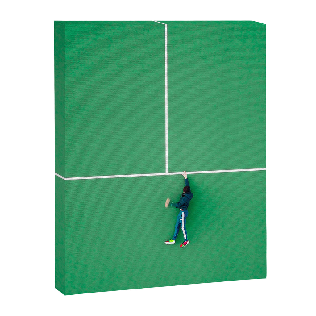 Tennis court green Canvas Print Gallery Image 6