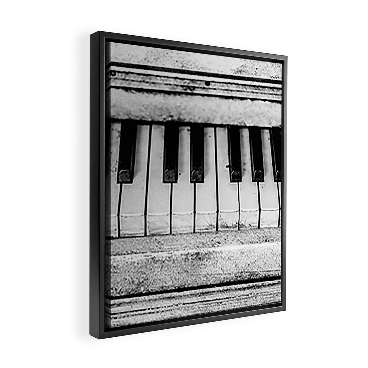 The piano Framed Canvas Print Gallery Image 2