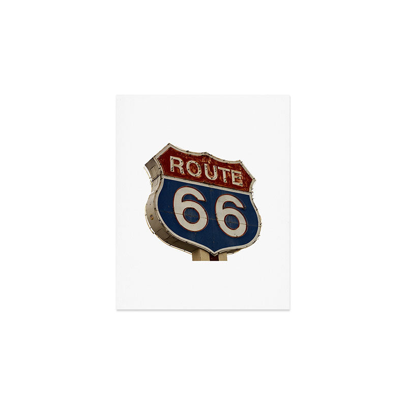 U.S. Route 66  Art Print Gallery Image 1