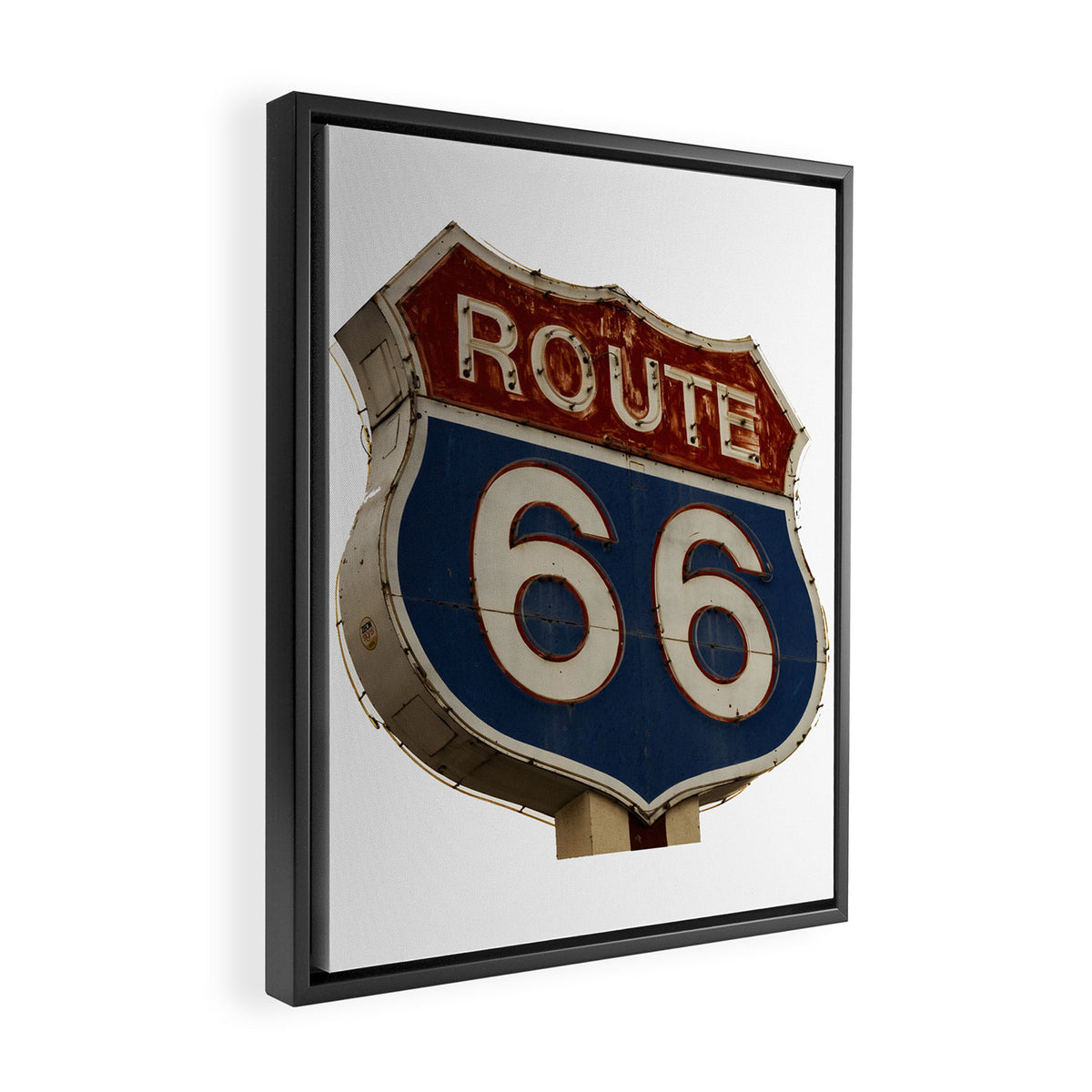U.S. Route 66  Framed Canvas Print Gallery Image 2