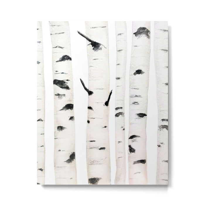 birch horizontal Metal Print Gallery Image 1