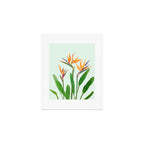 bird of paradise flower painting Art Print Gallery Image 1