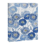 blue indigo dandelion pattern watercolor Canvas Print Gallery Image 8
