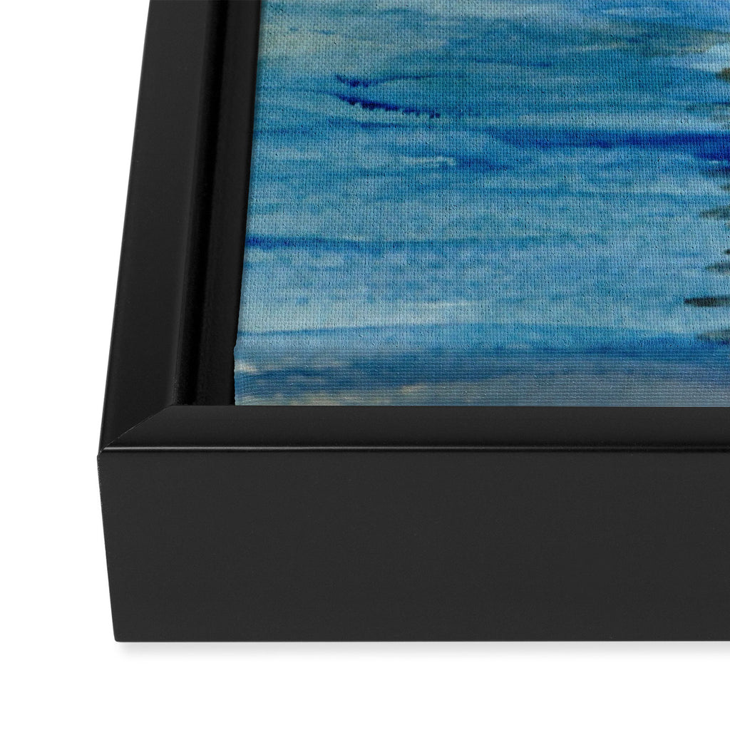 swan Framed Canvas Print Gallery Image 3