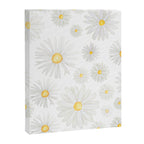 white daisy pattern watercolor Canvas Print Gallery Image 8